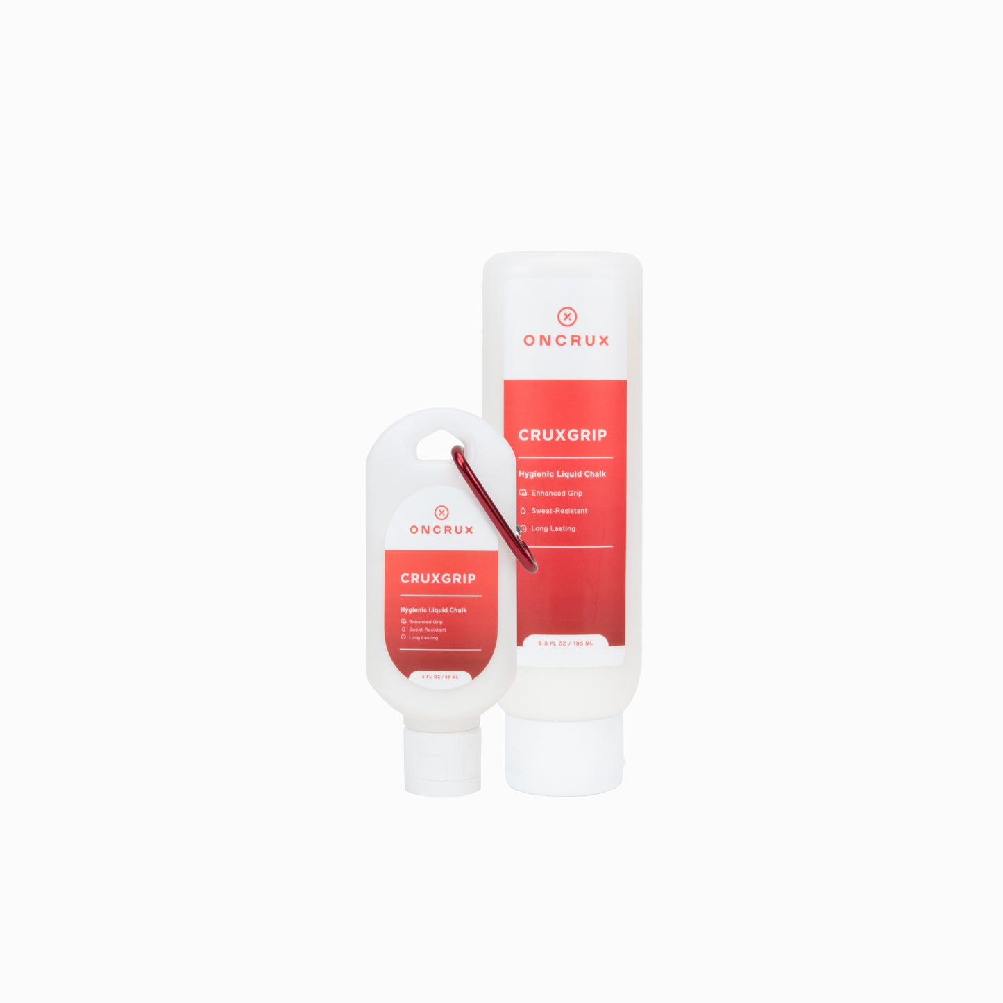 2 fl oz & 6.5 fl oz Combo Pack: CRUXGRIP Liquid Chalk
