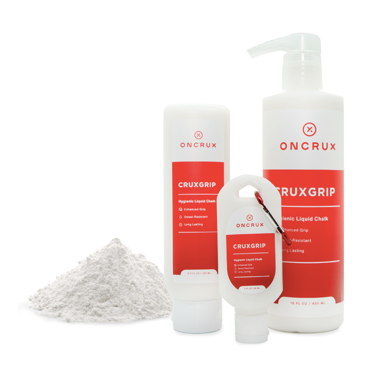 CRUXGRIP Liquid Chalk vs. Traditional Performance Chalk