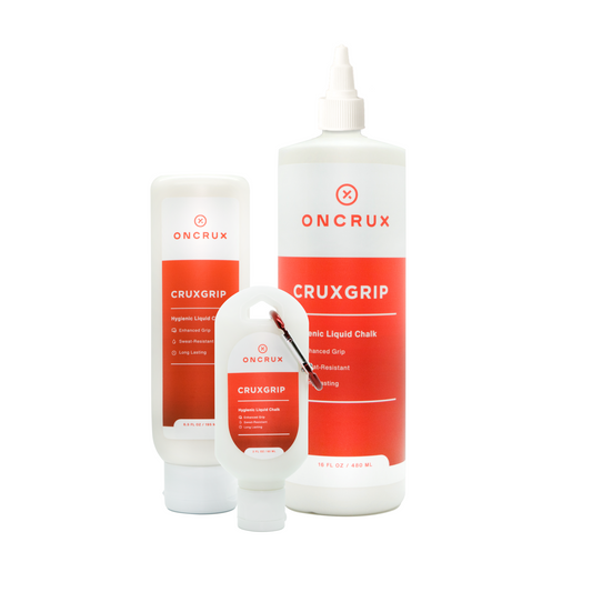 2 fl oz, 6.5 fl oz, & 16 fl oz Combo Pack: CRUXGRIP Liquid Chalk